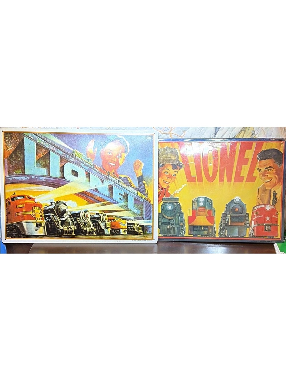 Hallmark Great American Railways 1954 Lionel Cover Tin Sign Licensed 99’ & 93’